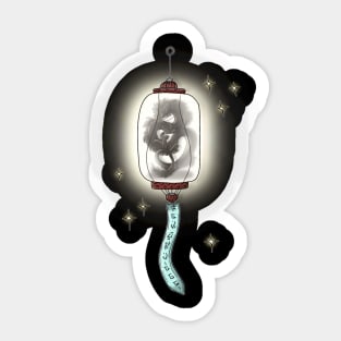 Livs Lantern Dragon Sticker